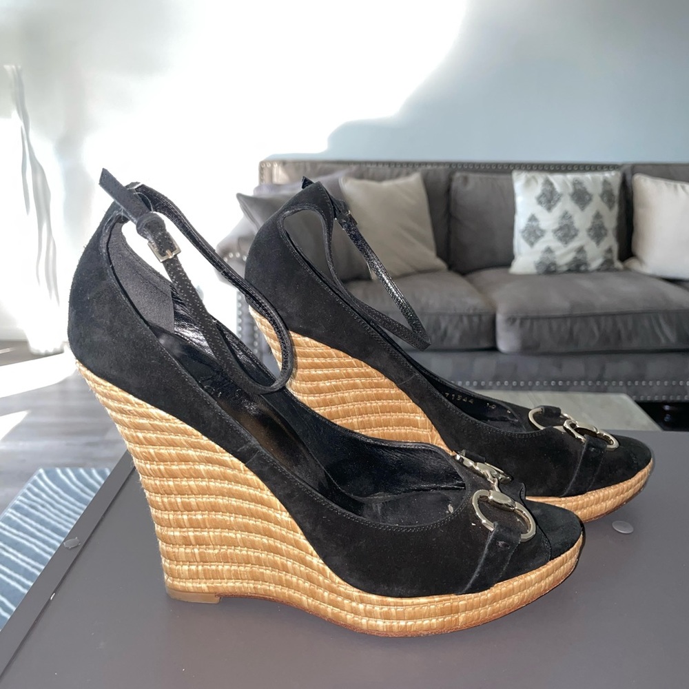 Gucci Platform Wedges